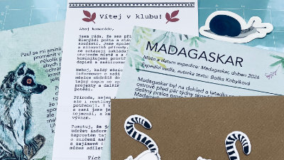 Ukázka květnového dopisu Hlemýždí pošty 1