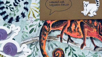 Ukázka květnového dopisu Hlemýždí pošty 2